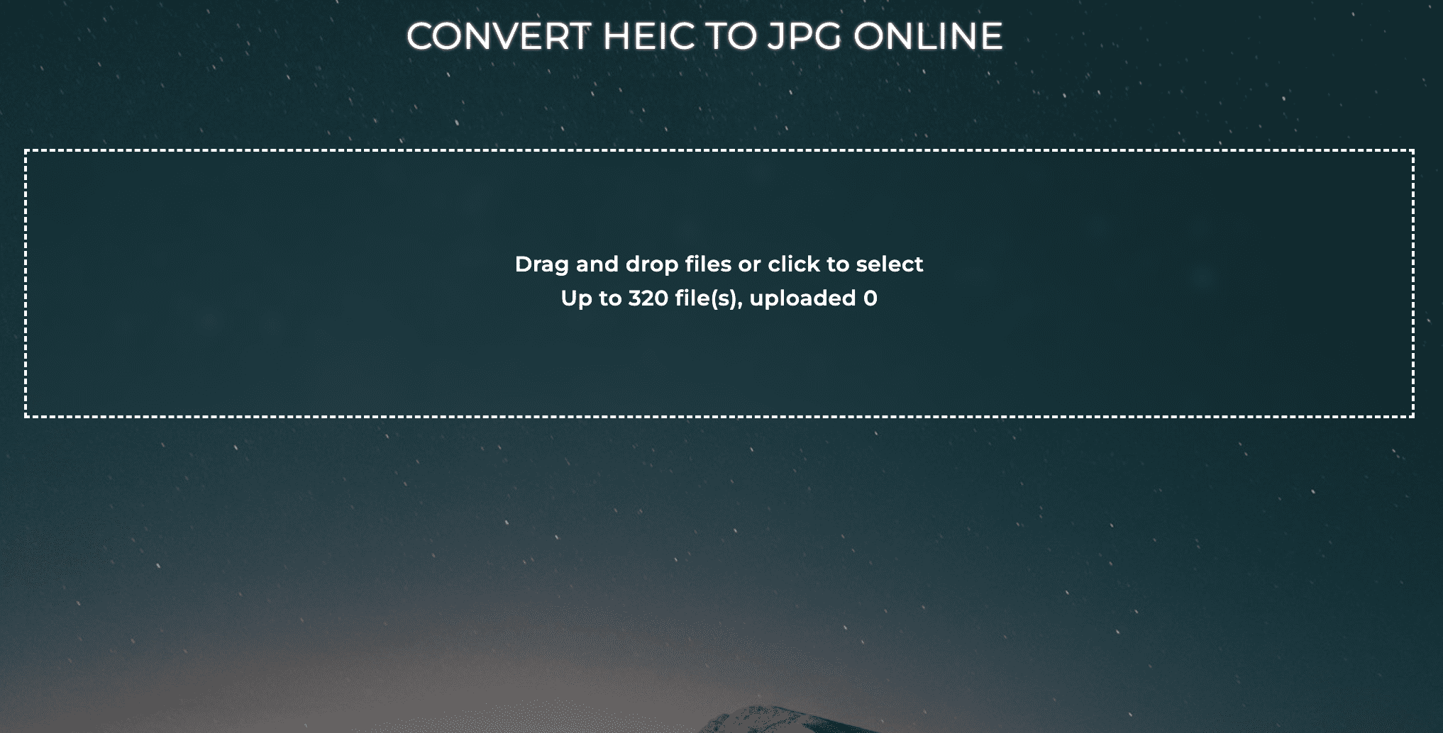 Convert HEIC to JPG